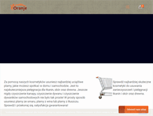 Tablet Screenshot of oranjepolska.pl
